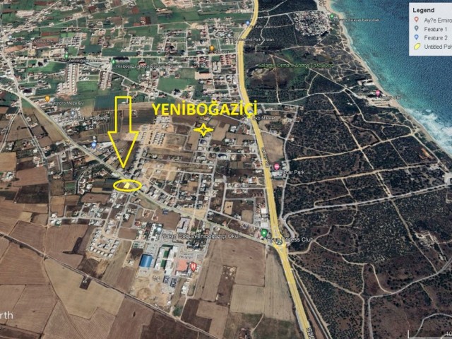 LAND FOR SALE IN YENİBOĞAZİÇİ REGION