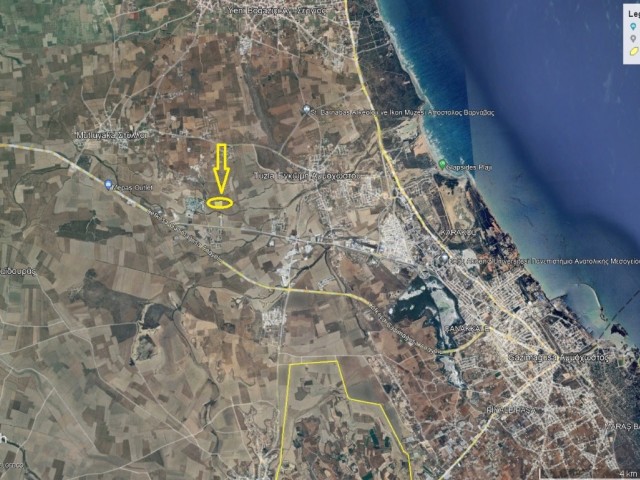 LAND FOR SALE BEHIND Famagusta SAKLIKENT