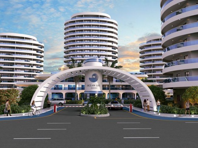 Resale of a studio in Ocean Life, luxury project on Long Beach, pool view, payment plan until 2026