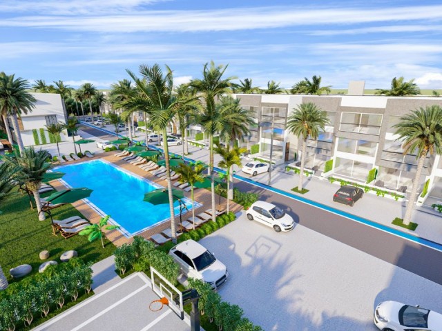 Beautiful Place For Living, Located In Yeni Iskele, Near The Sea, Modern Project With Studios and Studio Loft Apartments With Down Payment 40%, Key Handover Is 2025