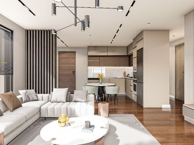 2+1 квартира на первом этаже с отдельным входом,  недалеко от моря в Yeni Bogazici, по самой низкой цене в роскошном комплексе Passion homes. Передача ключей июль 2024 г.