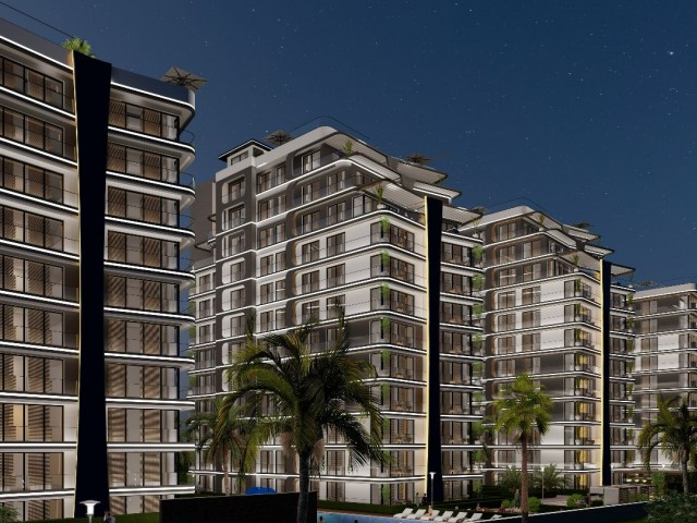 The Lowest Prices Of The Project Is In The City Of Lefke, Gaziveren District. The Price For 1+1 Star