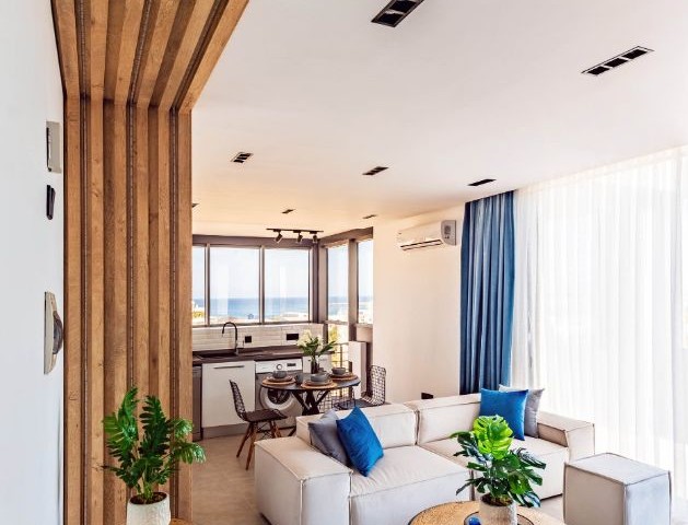 MUHTEŞEM KONUMDA DENİZ MANZARALİ PENTHOUSE 