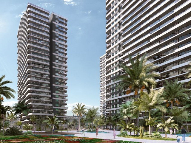 Flat For Sale in Long Beach, Iskele