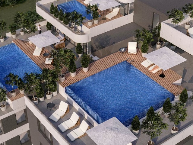 Flat For Sale in Long Beach, Iskele