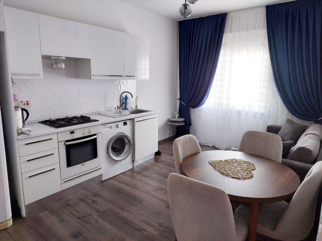 Apartment 1+1 in the city center, Karakol district, Northernland building, new furniture, title ready