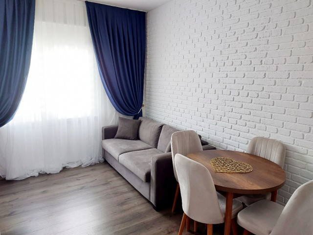 Apartment 1+1 in the city center, Karakol district, Northernland building, new furniture, title ready