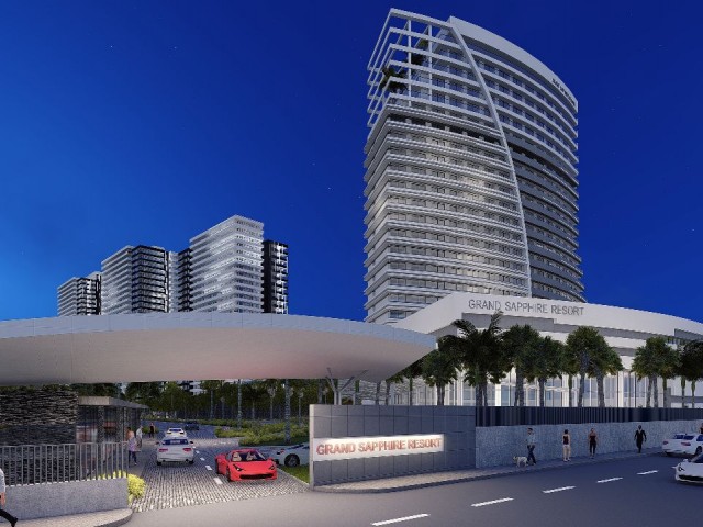 Seven-star Grand Sapphire Resort! Ready r 2+1, 150 m2+ terrace 47m2, Block A with infrastructure view on the 1st floor! Full design package is included in the price. Trafo and Taxes Paid!