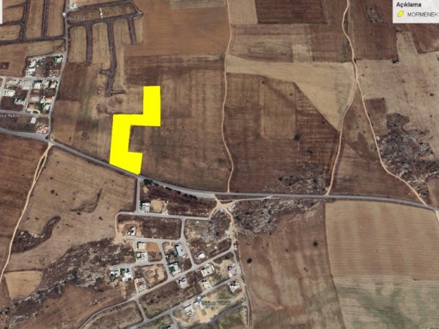 LAND FOR SALE IN Famagusta MORMENEKŞE REGION.