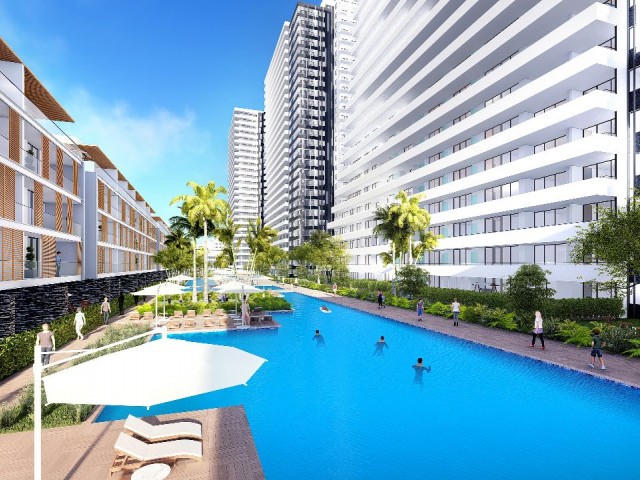 The Best Price! Seven-Star Grand Sapphire Resort! Ready in July, 2+1, 120 m², Block B With Infrastructure View On The 13th Floor! Full Design Package Is Included . Trafo and Taxes incliuded in the price.! £219999