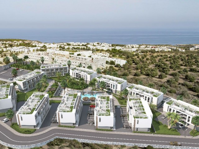 In Esentepe centre luxury complex, 300m from the sea! 1+1, 1+1 loft with installment payment up to 7 years! 35% down payment 