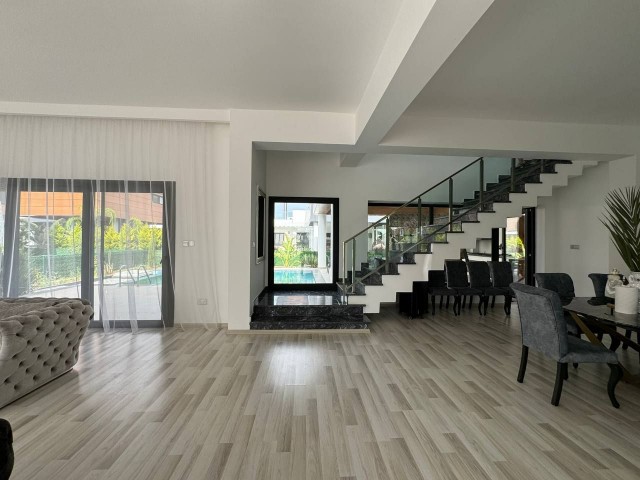 Ready family villa 3+1 fully furnished with a private pool in Yeni Bogazici area in a good quite location at affordable price! 