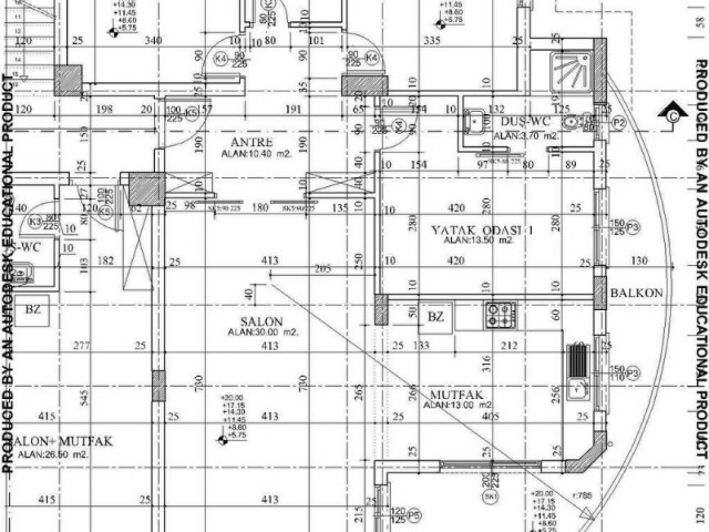 Long Beach'te Park Residence'ta lüks apartman 3+1, 112 m2 + büyük teras 25 m2, muhteşem deniz manzaralı, denizden 200 m uzaklıkta, 3+1 hazır güzel daire!tamamı mobilyalı ve teknik 