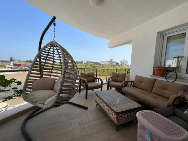 Ready beautiful apartment 3+1 in Park residence in Long beach fully designed, 112 sq.m+ big terrace 25 sq.m with amazing sea view, 200 m from the sea!