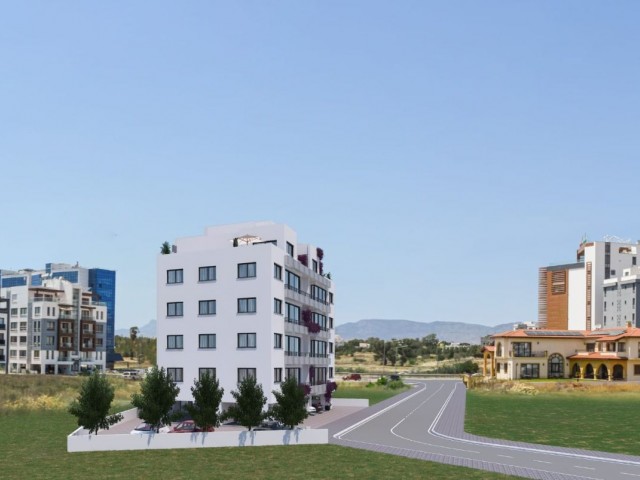 1+1 Penthouse-Wohnung Zu Verkaufen In Nikosia Dereboyu ** 