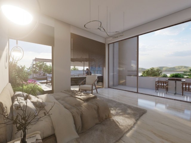 İskele Long Beach satılık penthouse