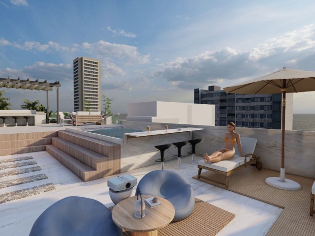 İskele Long Beach satılık penthouse