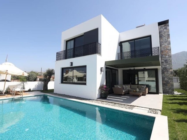 3+1 VILLAS FOR SALE IN KYRENIA OLIVE GROVE REGION OF CYPRUS ** 