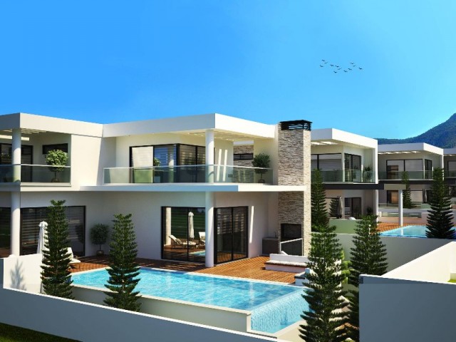 4+1 VILLAS FOR SALE IN KYRENIA CENTRAL CYPRUS ** 