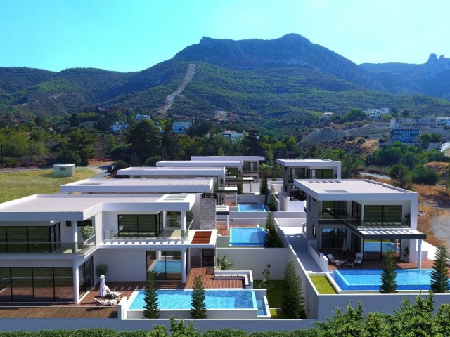 4+1 VILLAS FOR SALE IN KYRENIA CENTRAL CYPRUS ** 