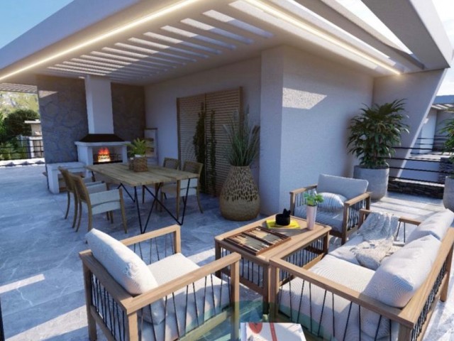 2+1 TWIN VILLA FOR SALE IN CYPRUS GIRNE LAPTA REGION