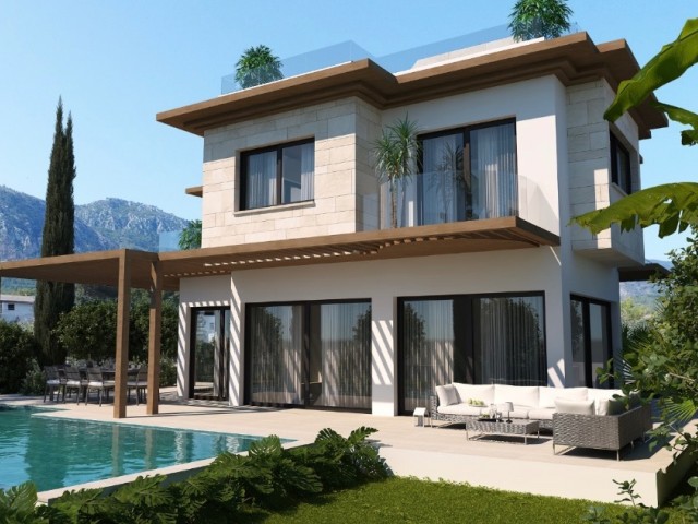 3+1 VILLA ZUM VERKAUF IN ZYPERN GIRNE ALSANCAK GEBIET