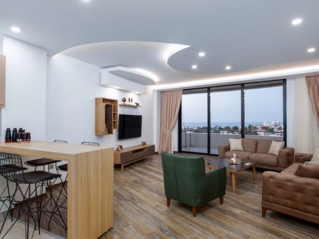 KIBRIS GİRNE MERKEZDE 2+1 KİRALIK PENTHOUSE 