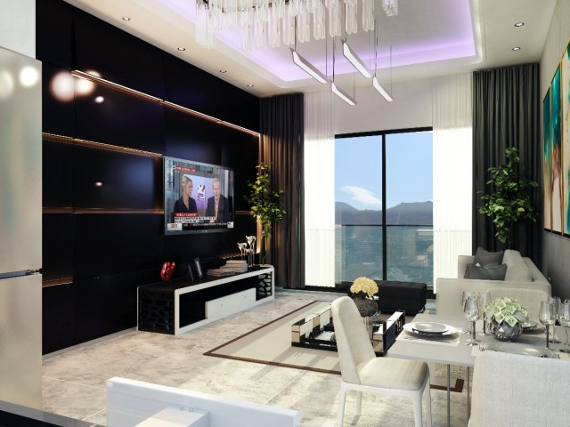 3+1 Dubleks Çatı Katı. 200 m² Kapalı Alan, 90 m² Teras, 30 m² Özel Havuz ve Sonsuz Deniz Manzaralı.