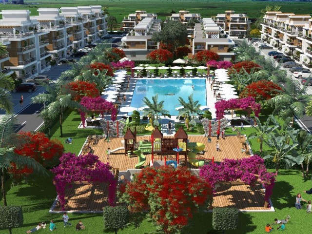 Great Price In Noyanlar Royal Sun Elite 1+1 Apartment Long Beach