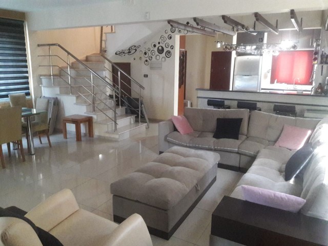 TURKISH FINANCIAL TRIPLEX 6+1 VILLA FOR SALE IN KAYMAKLI 