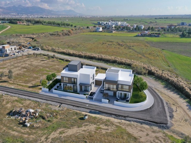 kıbrıs lefkoşada satılık tam müstakil Villa