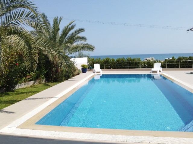 Beach front luxury villa 