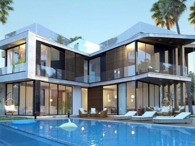 4+1 Luxury Villa with Pool in Kyrenia