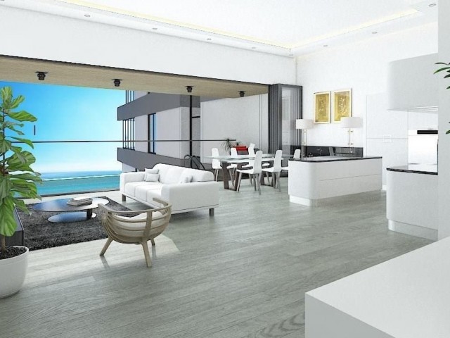 Apartments  for sale in ultra luxury residence in Kyrenia, with a private pool, Magnificent View