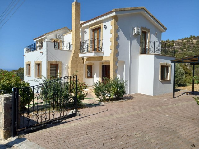 4+1 Villa For Rent With Mountain and Sea Views In Malatya, Alsancak