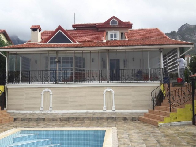 4 + 1 FURNISHED VILLAS FOR SALE IN KYRENIA CHATALKOY ** 