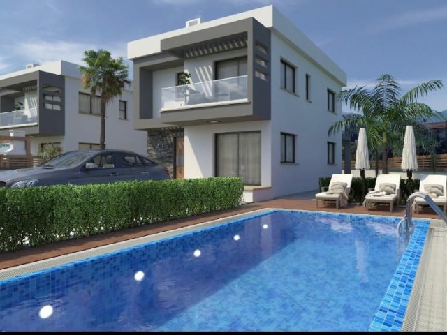 3+1 Luxusvilla zum Verkauf in Alsancak, Kyrenia