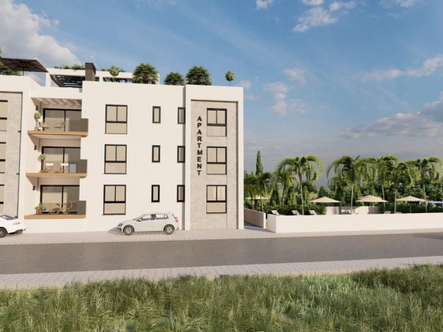 2+1 Luxusapartments mit Meerblick und Hauptbadezimmern zum Verkauf in Kyrenia Alsancak