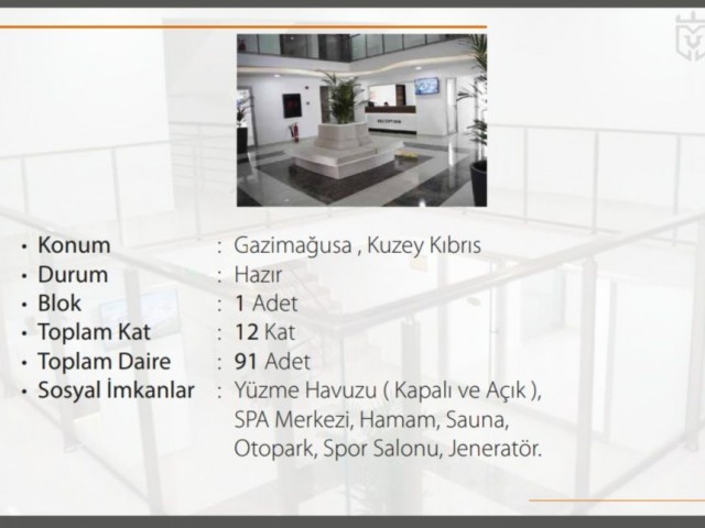 2+1 apartment to sale,  Mağuza Merkez