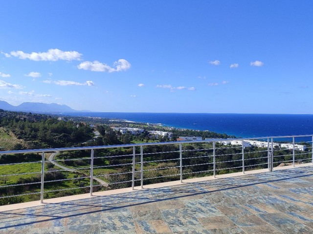 4+1 luxury villa for sale in the Kyreniye Esentepe with magic Sea and mountain view 