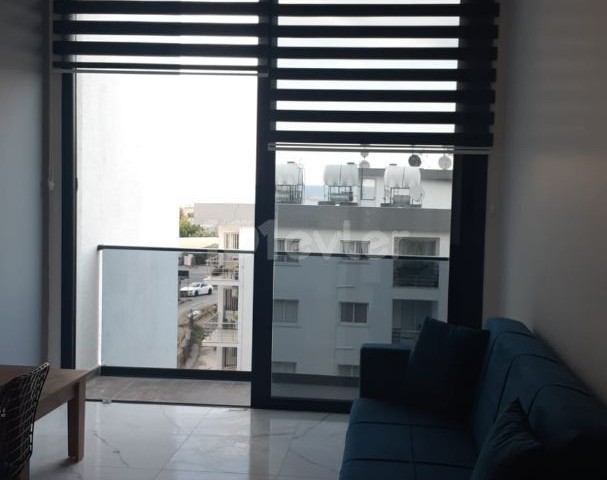 New 1+1 apartment for rent in Alsancak 