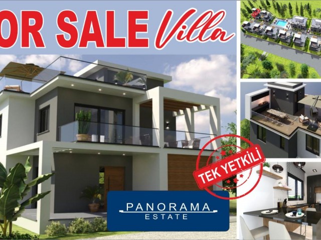 LUXURIOUS VILLAS FOR SALE IN ALSANCAKTA! MODERN VILLAS WITH PRIVATE GARDENS AND ROOF FLOOR TERRACE BBQ AREA IN THE SITE WITH SPECIAL PRICE FOR LANSALE!