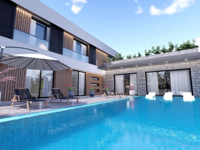 4 in 1 luxury villa for sale in Girne Lapt