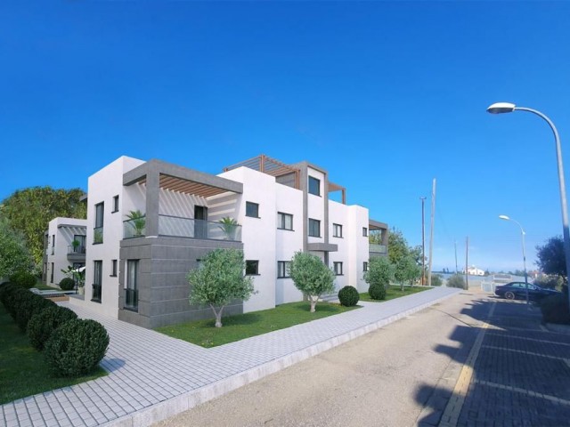 2+1 penthouse flat for sale in the site in Alsancak