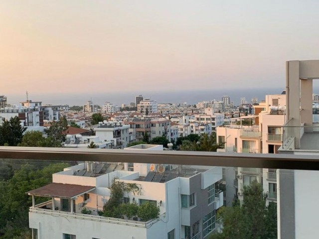 In Kyrenia city center, modern penthouse with amazing Kyrenia and a sea view. Fully furnished. Title deed on owners name. VAT been paid. 05338403555