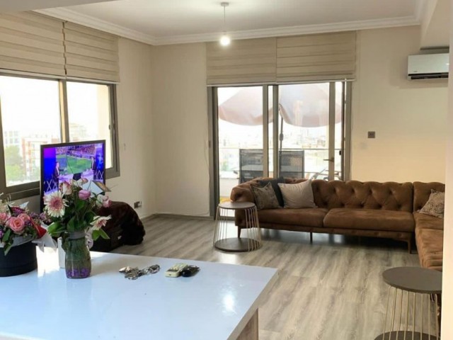 In Kyrenia city center, modern penthouse with amazing Kyrenia and a sea view. Fully furnished. Title deed on owners name. VAT been paid. 05338403555