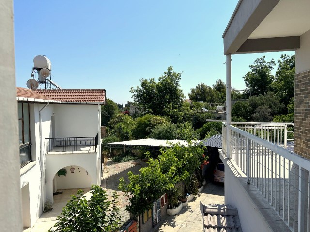 A detached house located in a 1200m2 land consisting of 4 apartments in Kyrenia Laptada is for sale. 05338403555 ** 