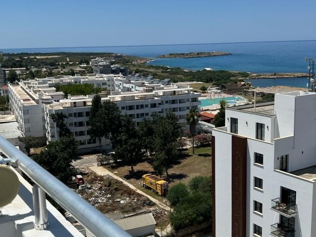 3+1 Penthouse-Wohnung mit herrlichem Meerblick, nur wenige Gehminuten vom Hotel Les Ambassadeurs in Kashgar, Kyrenia.05338403555