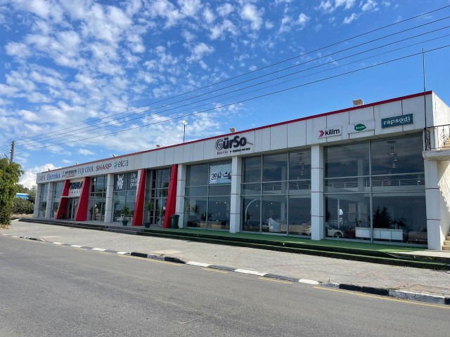 Complete shop for rent consisting of a combination of 4 shops for rent next to Halos trading in Kyrenia, Alsancak. 0533/0548 8403555