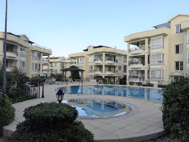 3+1 spacious ground floor apartment in a complex with a pool in Alsancak, Kyrenia. The price has dropped because it is for urgent sale. Full province, Koçan ready VAT has been paid. 05338403555